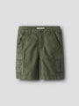 Name It, RYAN STRAIGHT CARGO SHORTS, Olivine