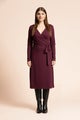 Kaiko, Soft Wrap Dress, Cherry