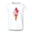 Name it, VOTIA SS Top, Bright White Ice Cream