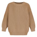 Metsola, Cotton Knit Jumper | Nougat