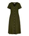Nakoa, Penelope Dress pellava, Olive Green