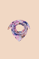 Kaiko, Square Scarf, Lilac Anemone