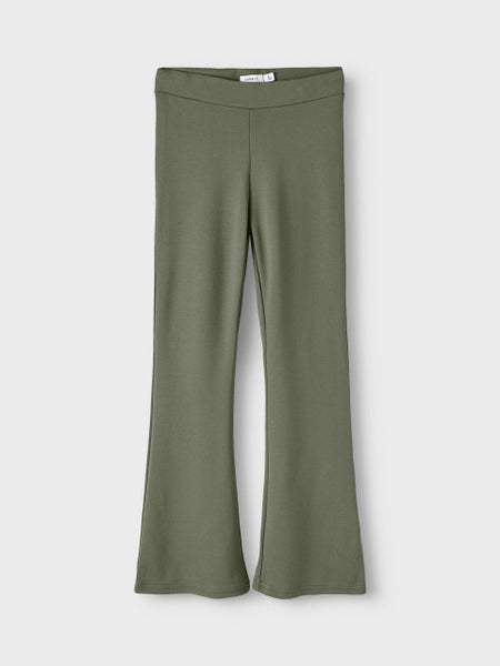 Name It, FRIKKALI Bootcut Pants, Deep Lichen Green