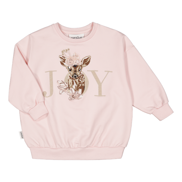Gugguu, Signature Sweatshirt - Collegepaita, Rose Glow / Joy