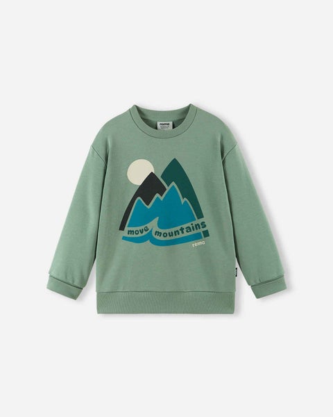 Reima, Lasten collegepaita Collari, Stone green