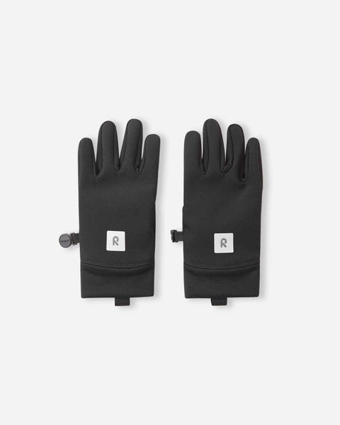 Reima, Lasten softshell- sormikkaat Otapa, Black