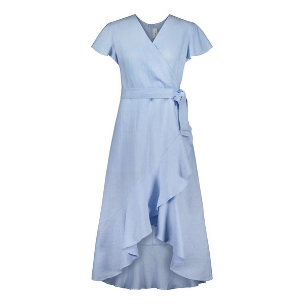 Nakoa, Annika Dress - Pellavamekko, Sky Blue