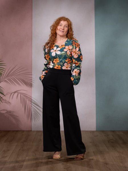 Versonpuoti, lyhythihainen FRIDApaita, LOVE YOU oranssi/petrooli