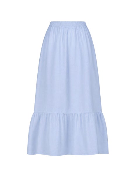 Nakoa, Pellavahame - Goldie Skirt, Sky Blue
