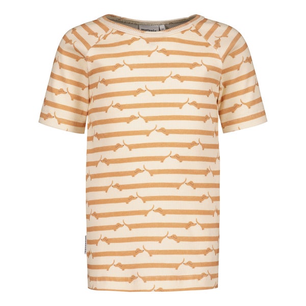 Metsola, Good Mood Rib T-Shirt | Toffee