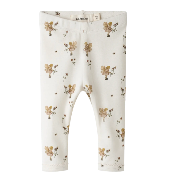 Lil`Atelier, LAYO slim baby leggings, Coconut milk