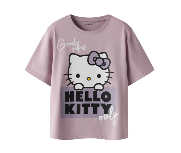 Name it, DYKAJA Hello kitty paita SS, Dawn Pink