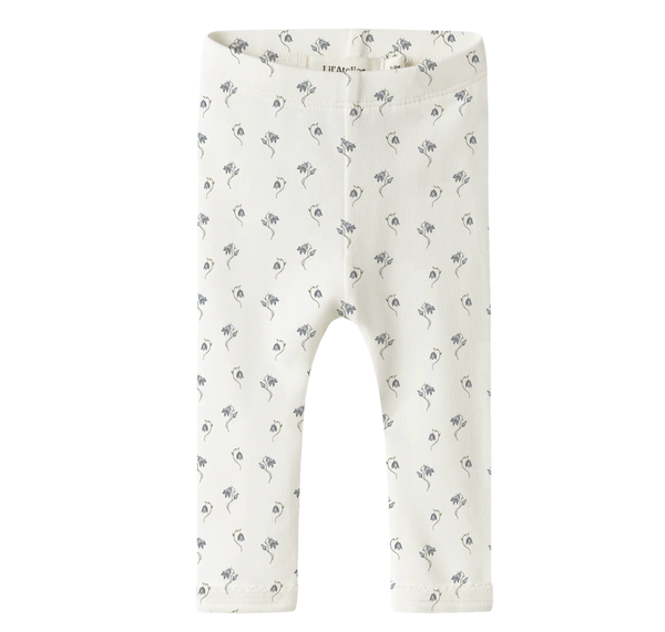 Lil Atelier, GAYO SAG BABY Slim leggings, Coconut Milk Bell Flower