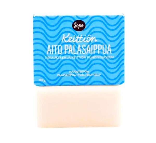 Sopo, KEITTI&Ouml;N Aito Palasaippua, Hajusteeton