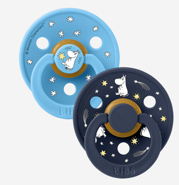 BIBS, Colour LATEX, 2-pack, MUUMI Breeze Mix