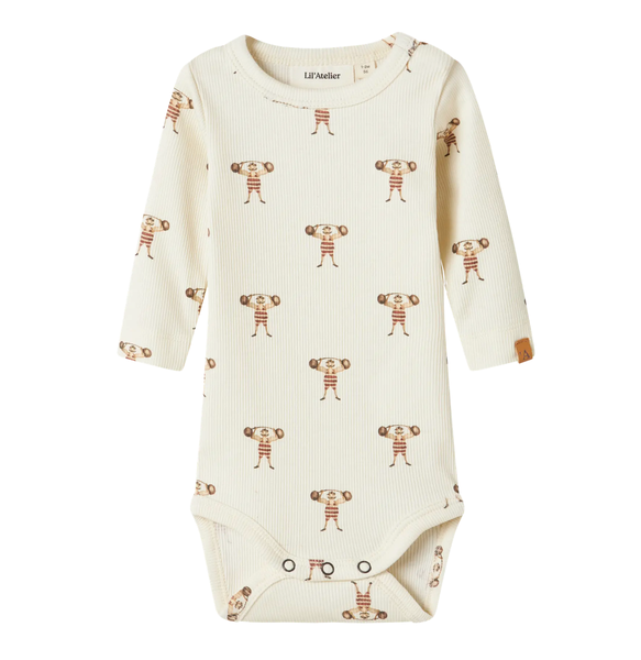 Lil Atelier, EMO Slim Body, Turtledove, Strong Man