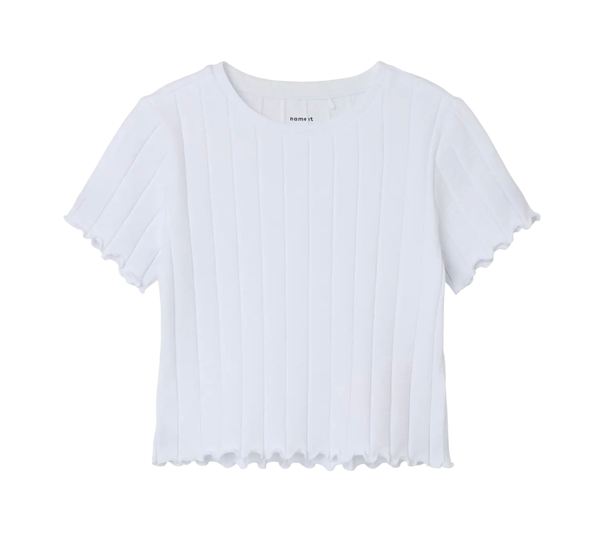 Name it, Noralina Crop Top, Bright White