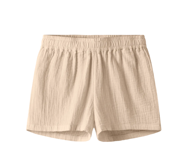 Name It, HIISA Muslin Shorts, Brazzilian Sand SS26