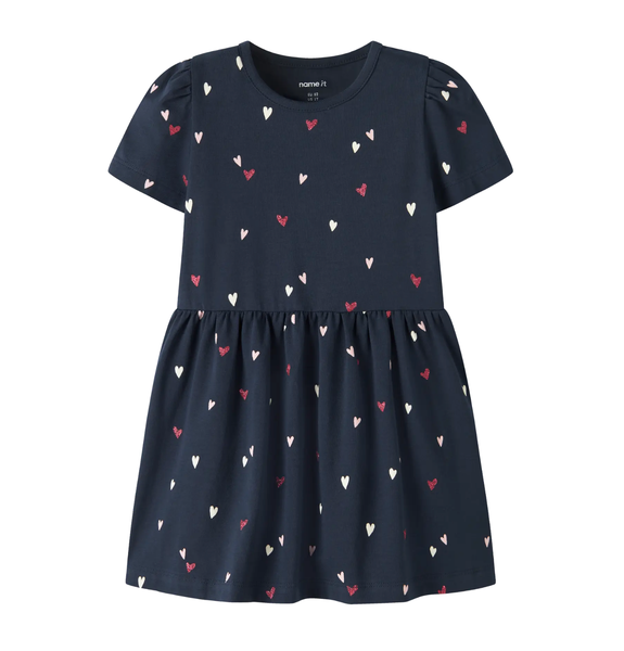 Name it, FILLA, Lyhythihainen mekko, Dark Sapphire syd&auml;n
