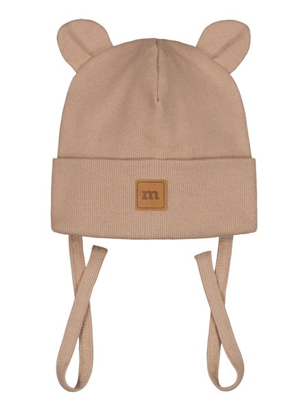 Metsola, Rib Bear Beanie | Nougat