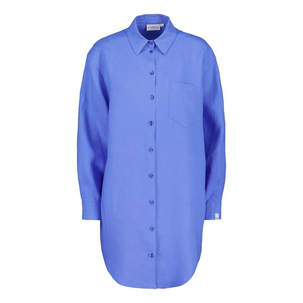 Nakoa, Savanna Shirt - Pellavapaita, Marina Blue