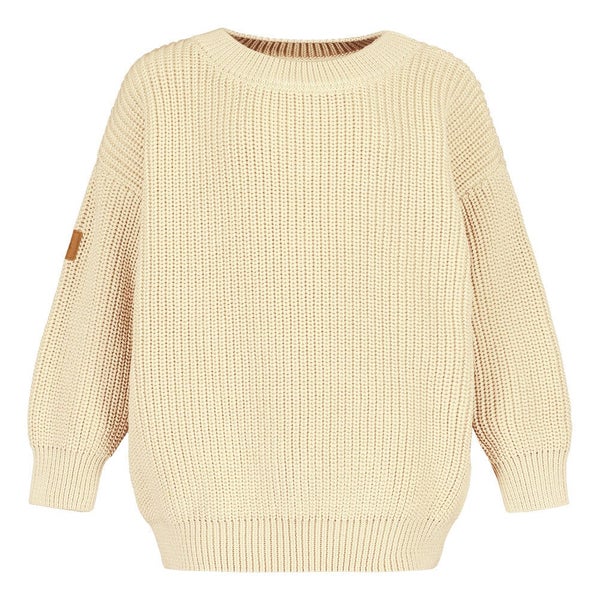 Metsola, Cotton Knit Jumper | Milky