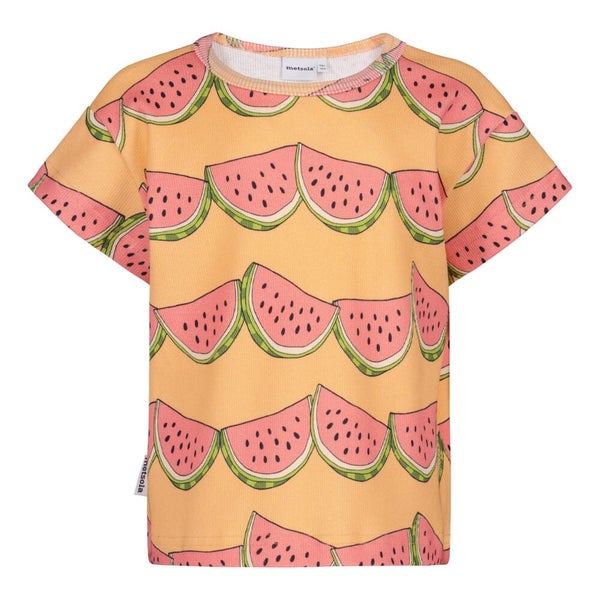 Metsola, Fruity Boats Boxy Rib T-Paita | Sunny