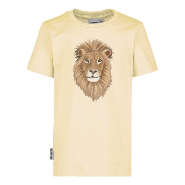 Lion Placement T-Shirt | Milky Banana