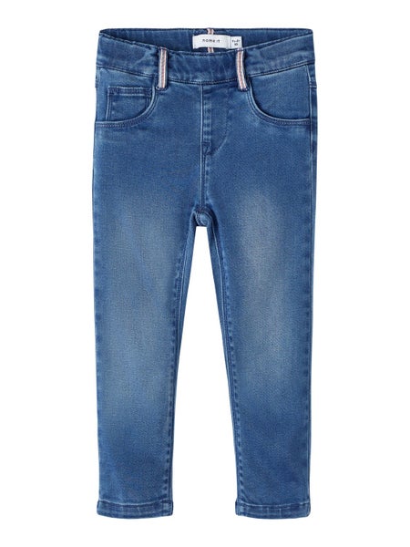Name It, Salli Slim Denim Leggins, Medium Blue Denim