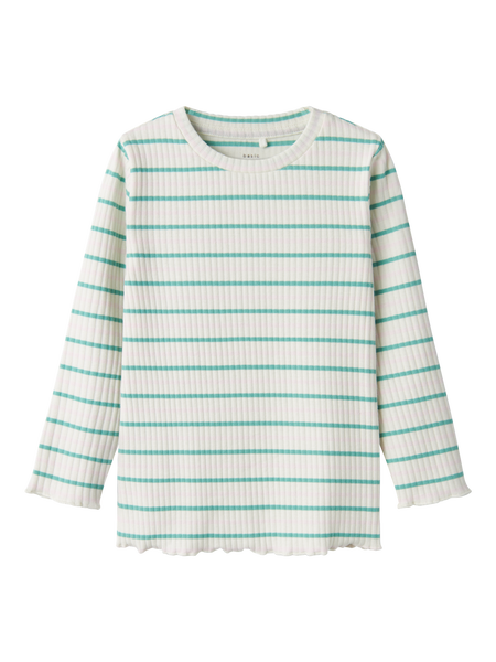 Name it, NKFVemma LS Slim Top, Jet Stream/Festival