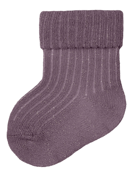 Name It, NOBBA Glitter Sock, Arctic Dusk