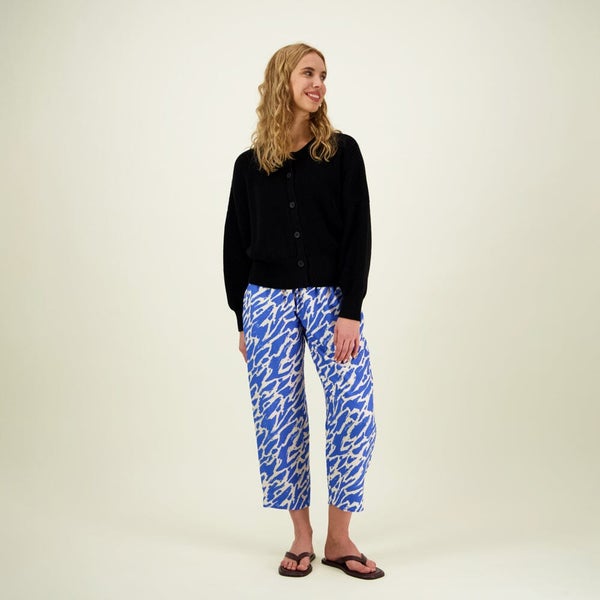 Metsola, SOPHY TAPERED PANTS - naisten housut, Electric