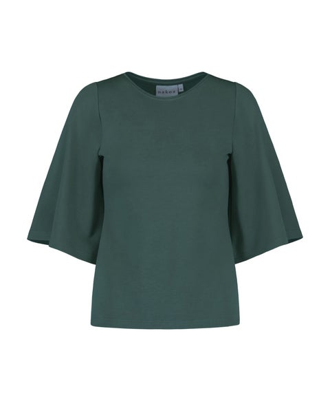 Nakoa, Vivienne Blouse, Dark Green