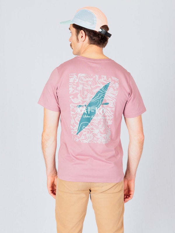 VAI-KO, Paddle On Miesten T-paita, Mauve