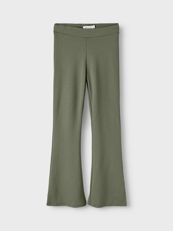 Name It, FRIKKALI Bootcut Pants, Deep Lichen Green