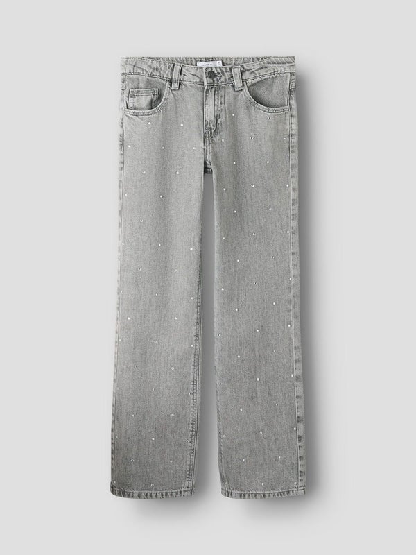 Name It, Rose Rhine Jeans,Light Grey Denim