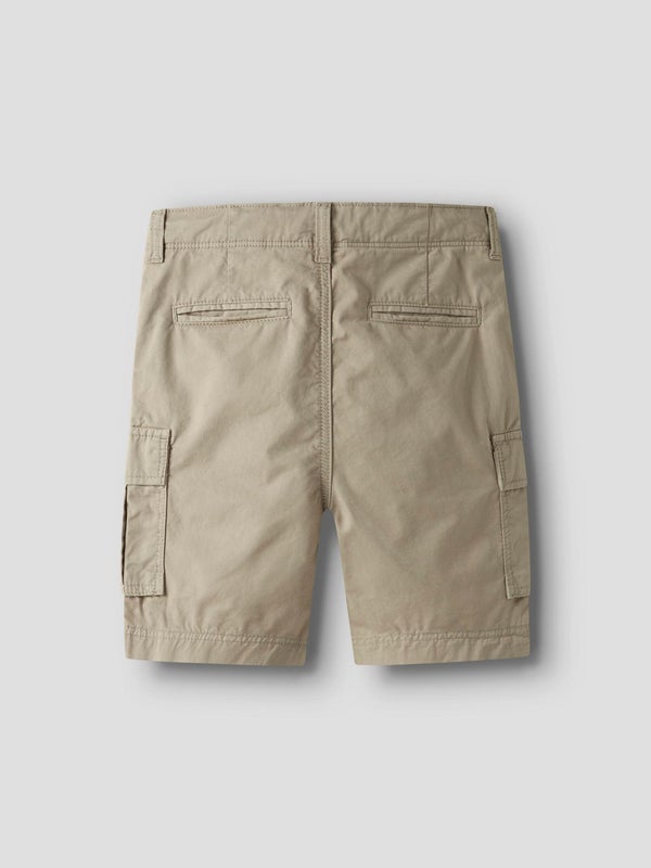 Name It, RYAN STRAIGHT CARGO SHORTS, Aluminium