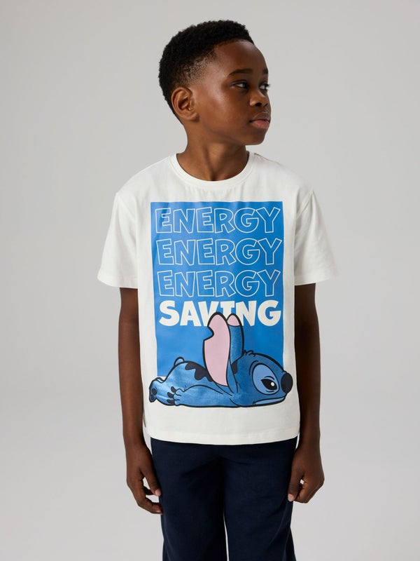 Name it, DAIWIK SS Stitch paita, Cloud Dancer