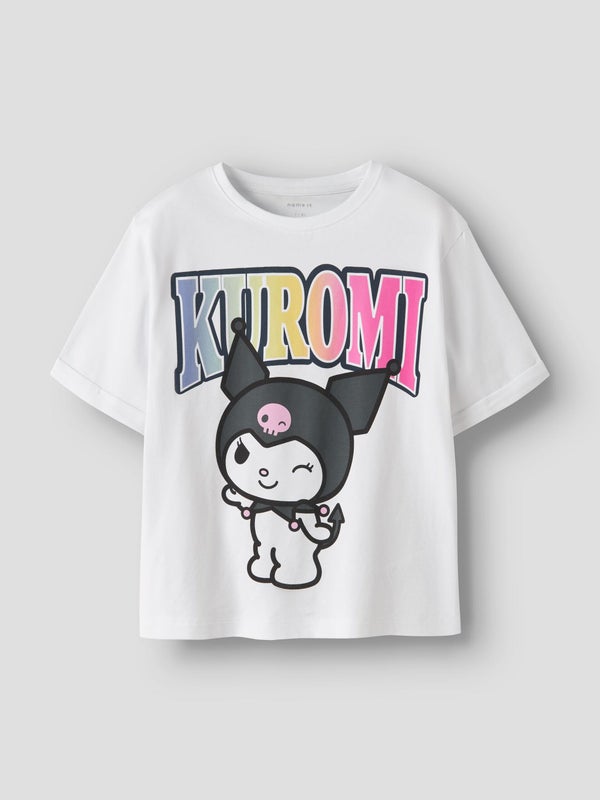 Name it, FORMA Kuromi Hello kitty paita SS, Bright white