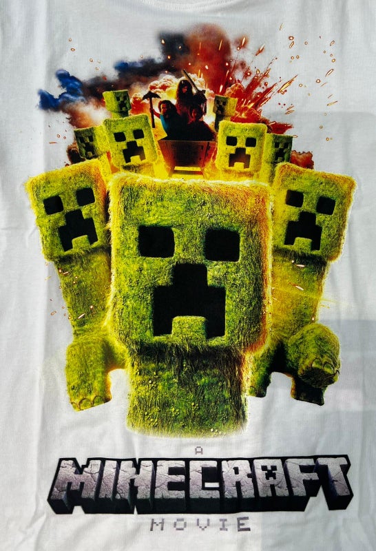 Name It, MOJA, Minecraft T-paita, Bright White