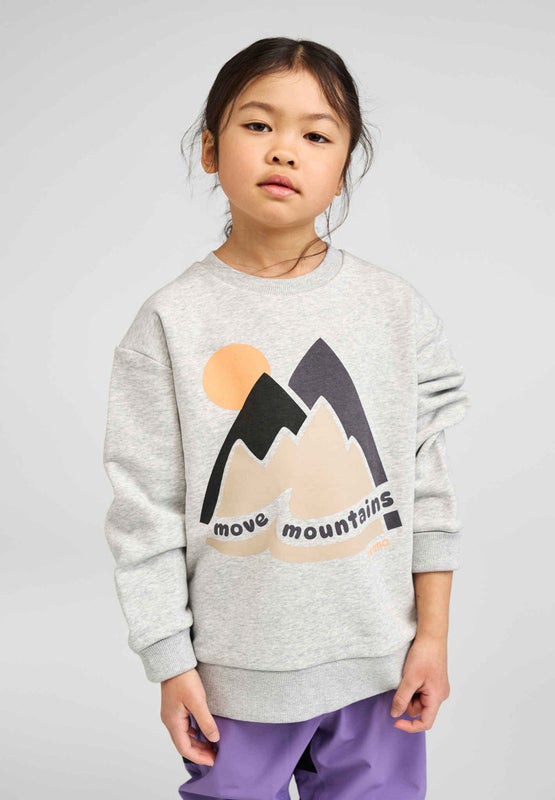 Reima, Lasten collegepaita Collari, Melange grey