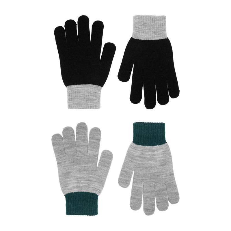 Molo, Kello, Sormikkaat, Grey Melange, 8-16v