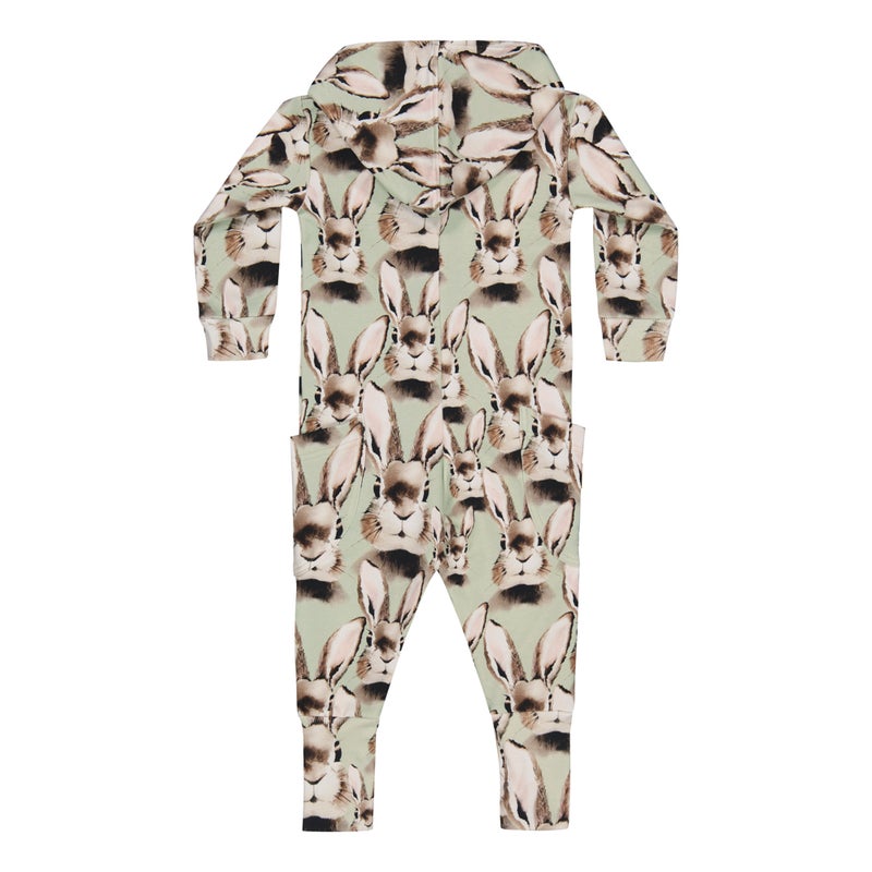 Metsola, Bunny Jumpsuit | Soft Green