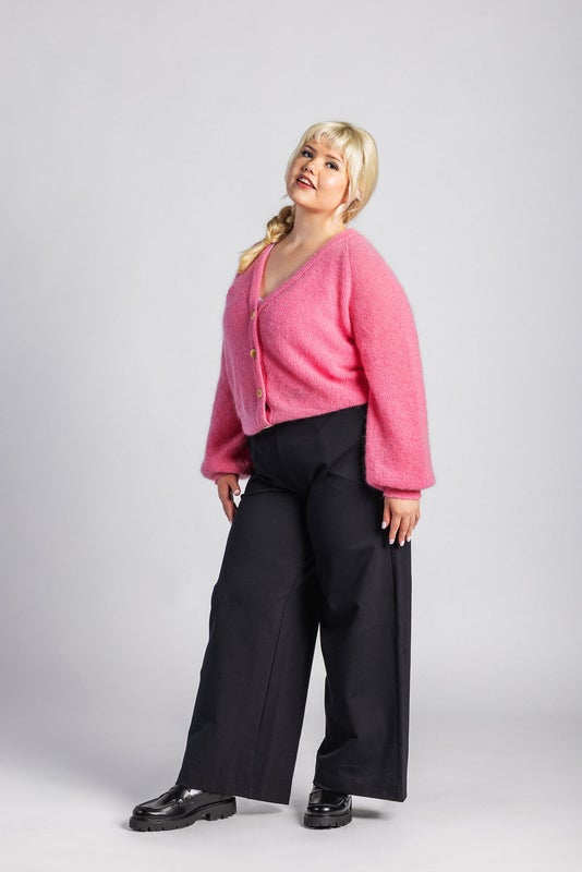 Nakoa, Elsie Mohair Cardigan, Lollipop