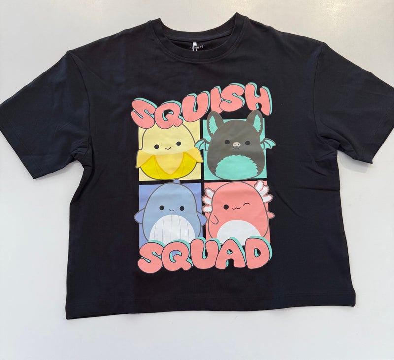 Name it, Jixera, Squishmallow t-paita, Black