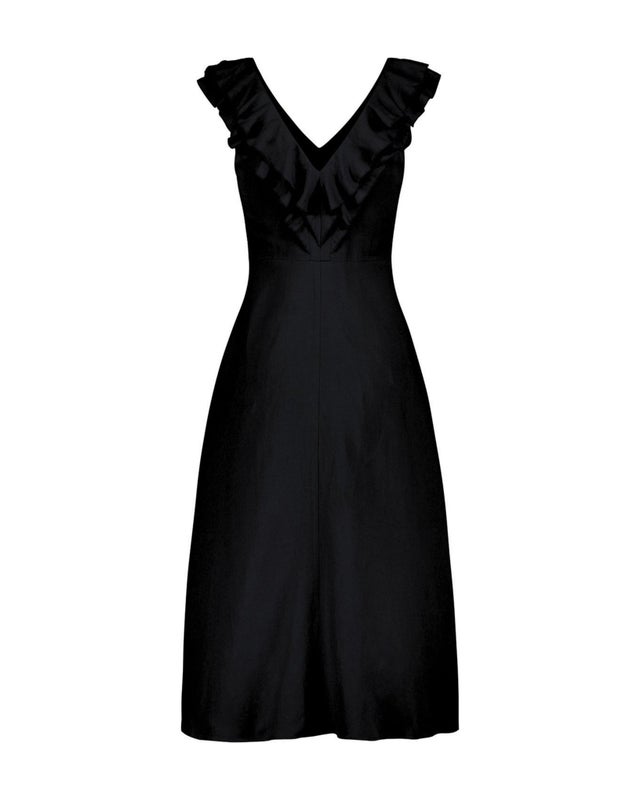 Nakoa, Kaia Dress pellava, Black