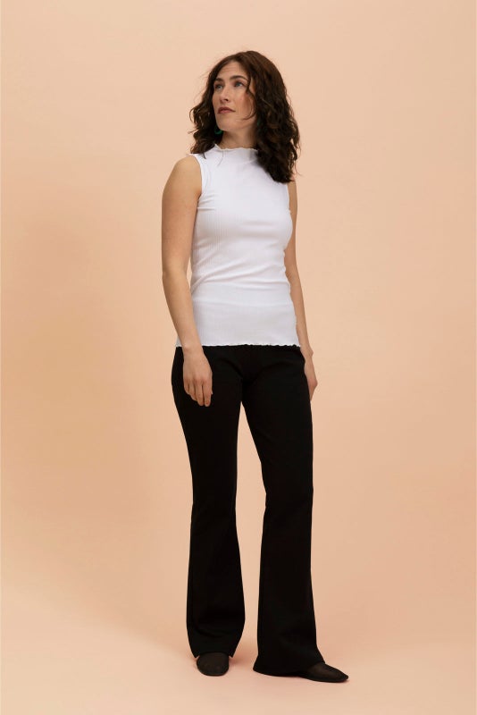 Kaiko, Flare Pants, Black