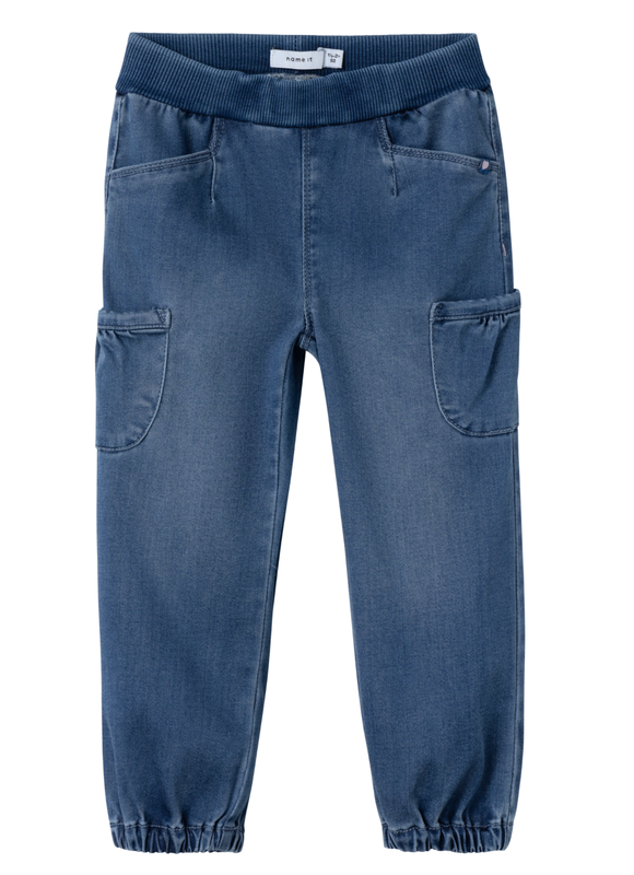 Name It, BELLA Reg Jeans, Medium Blue Denim