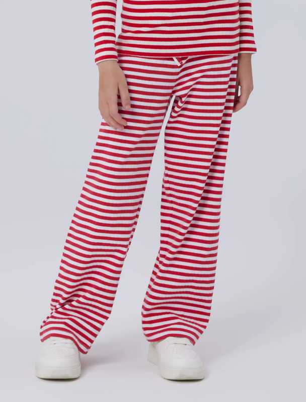 Name It, Suraja, raidalliset housut, Lollipop/White