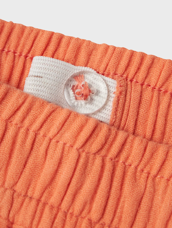 Name It, HISA Muslin Shorts, Fresh Salmon